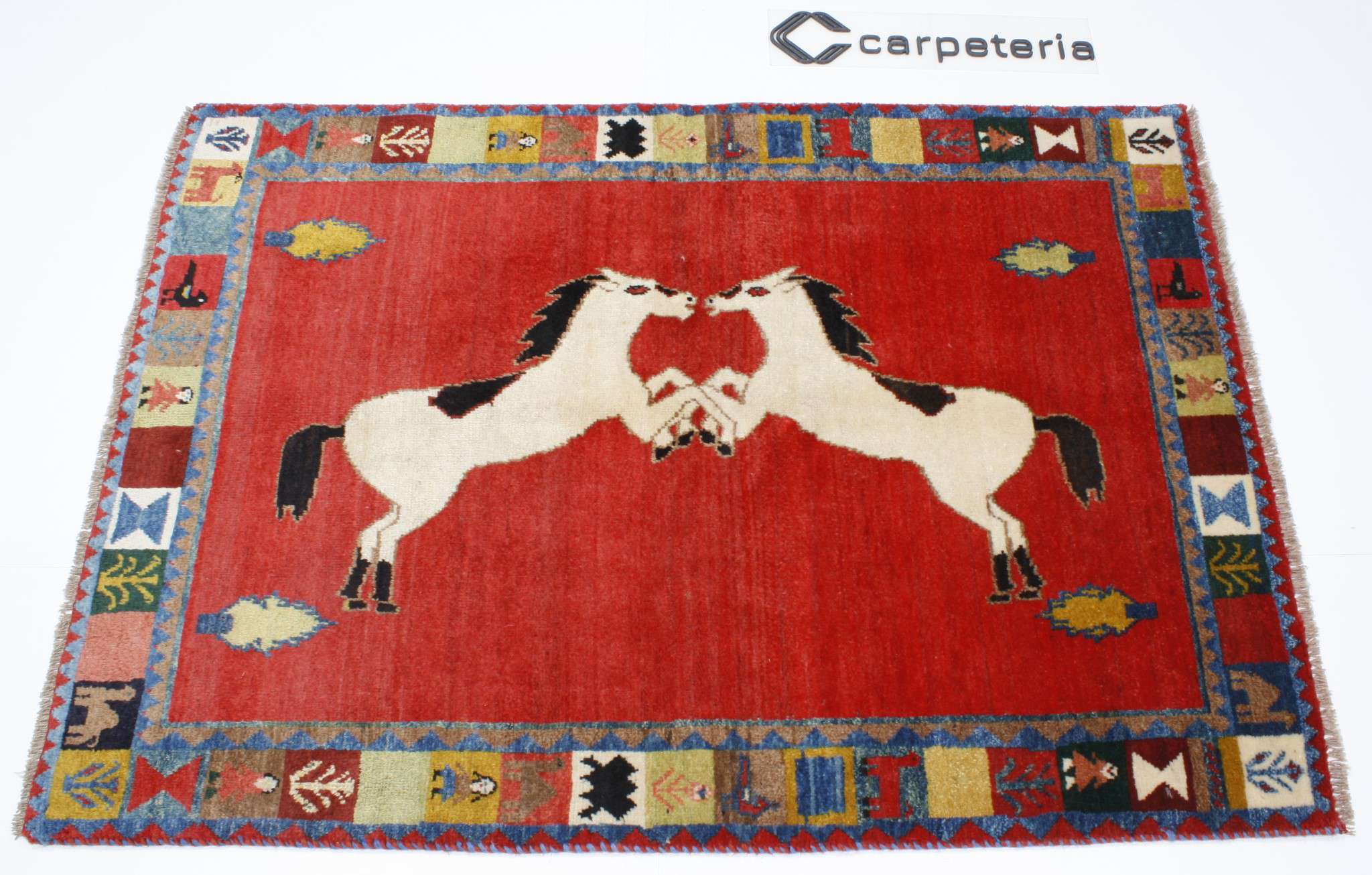 Persian rug Shiraz Figural