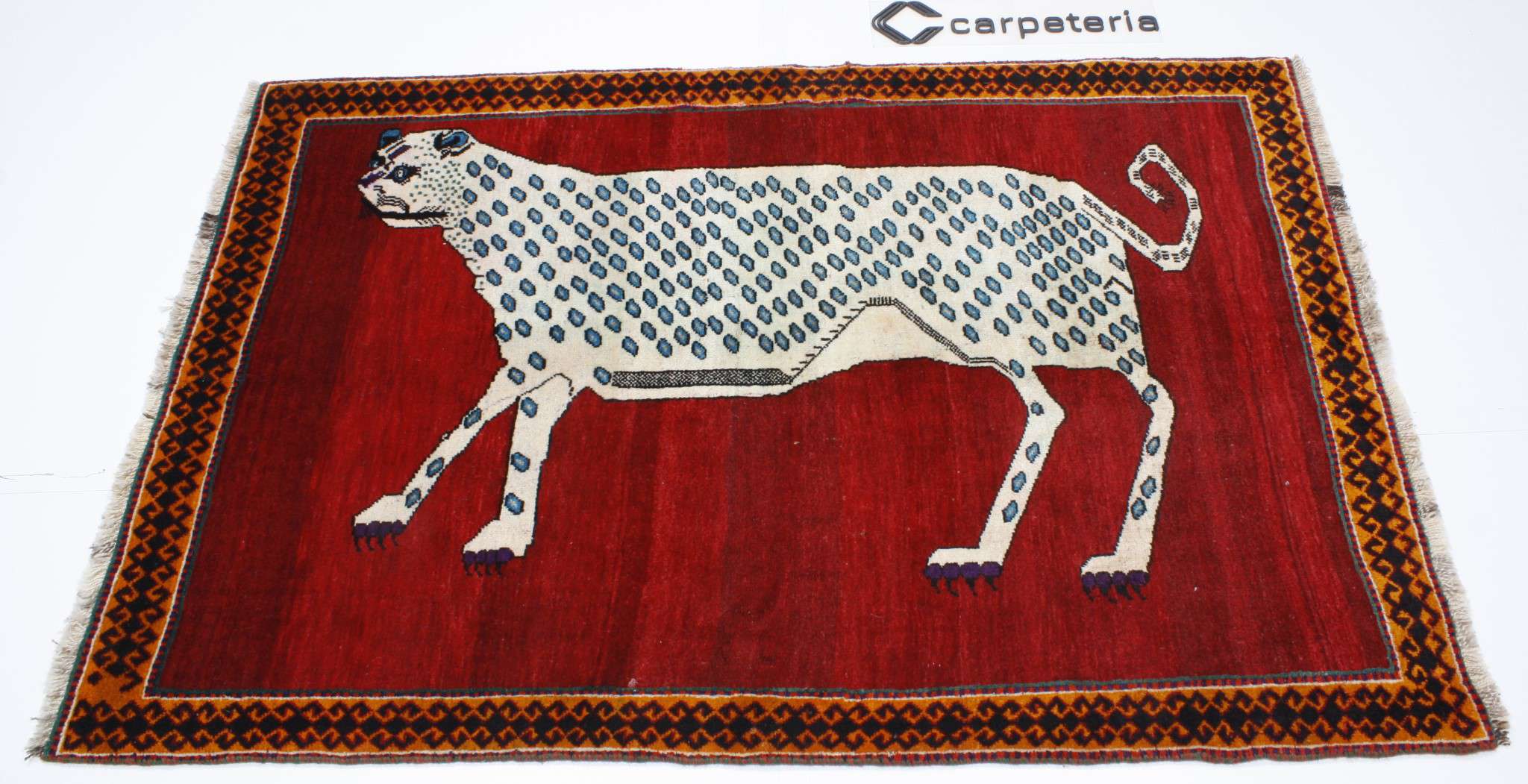 Persian rug Shiraz Figural