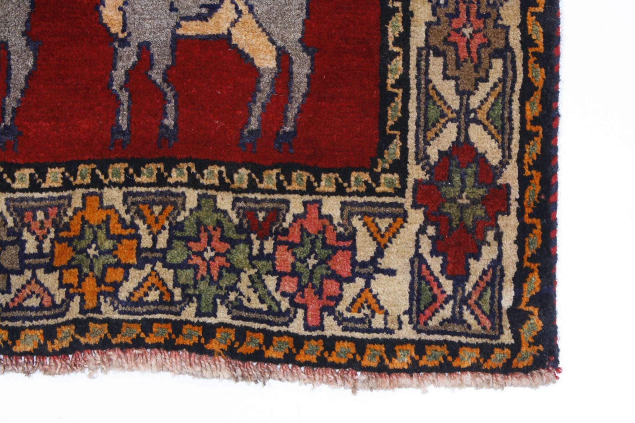 Persian rug Shiraz Figural