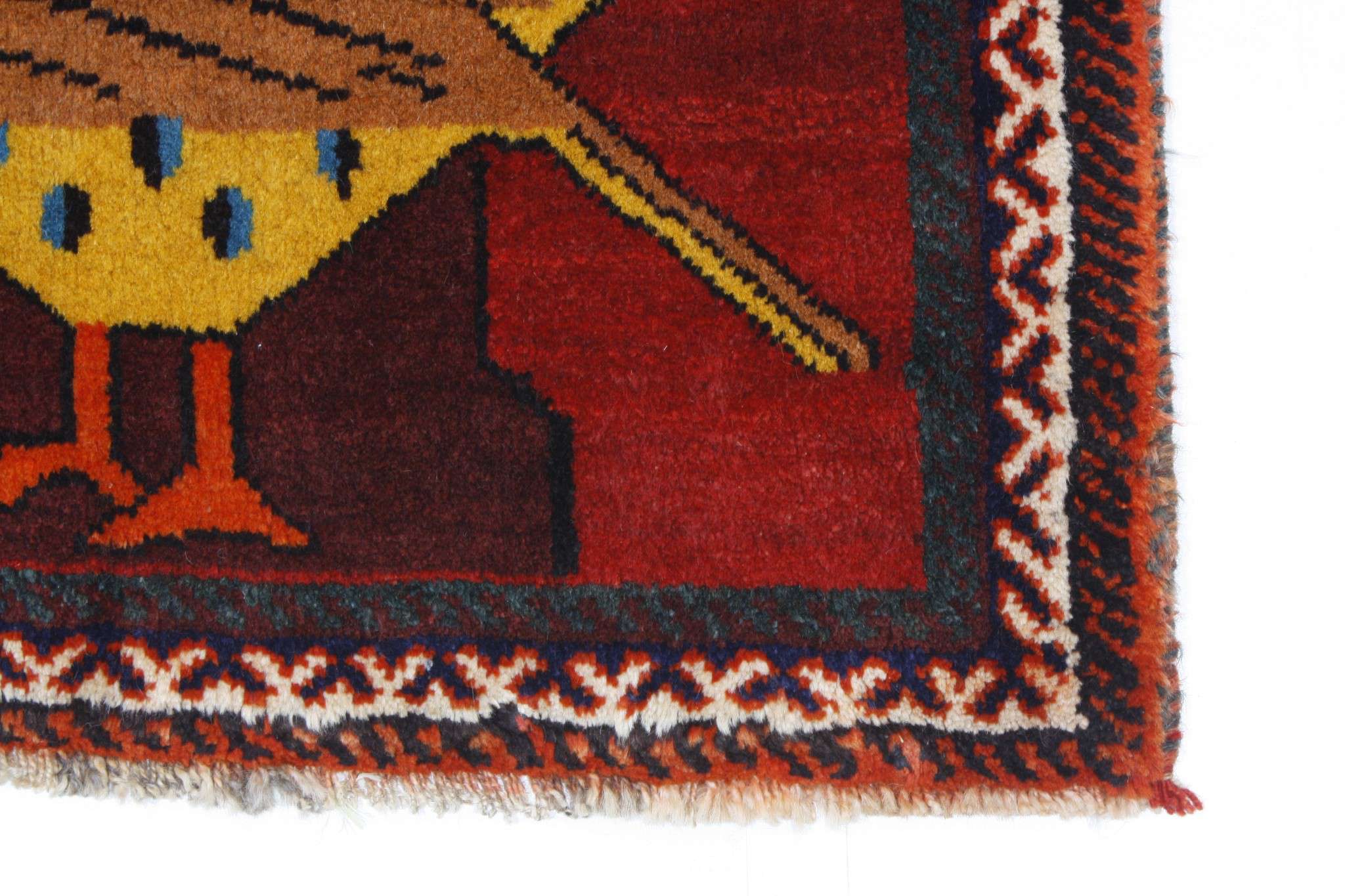 Persian rug Shiraz Figural