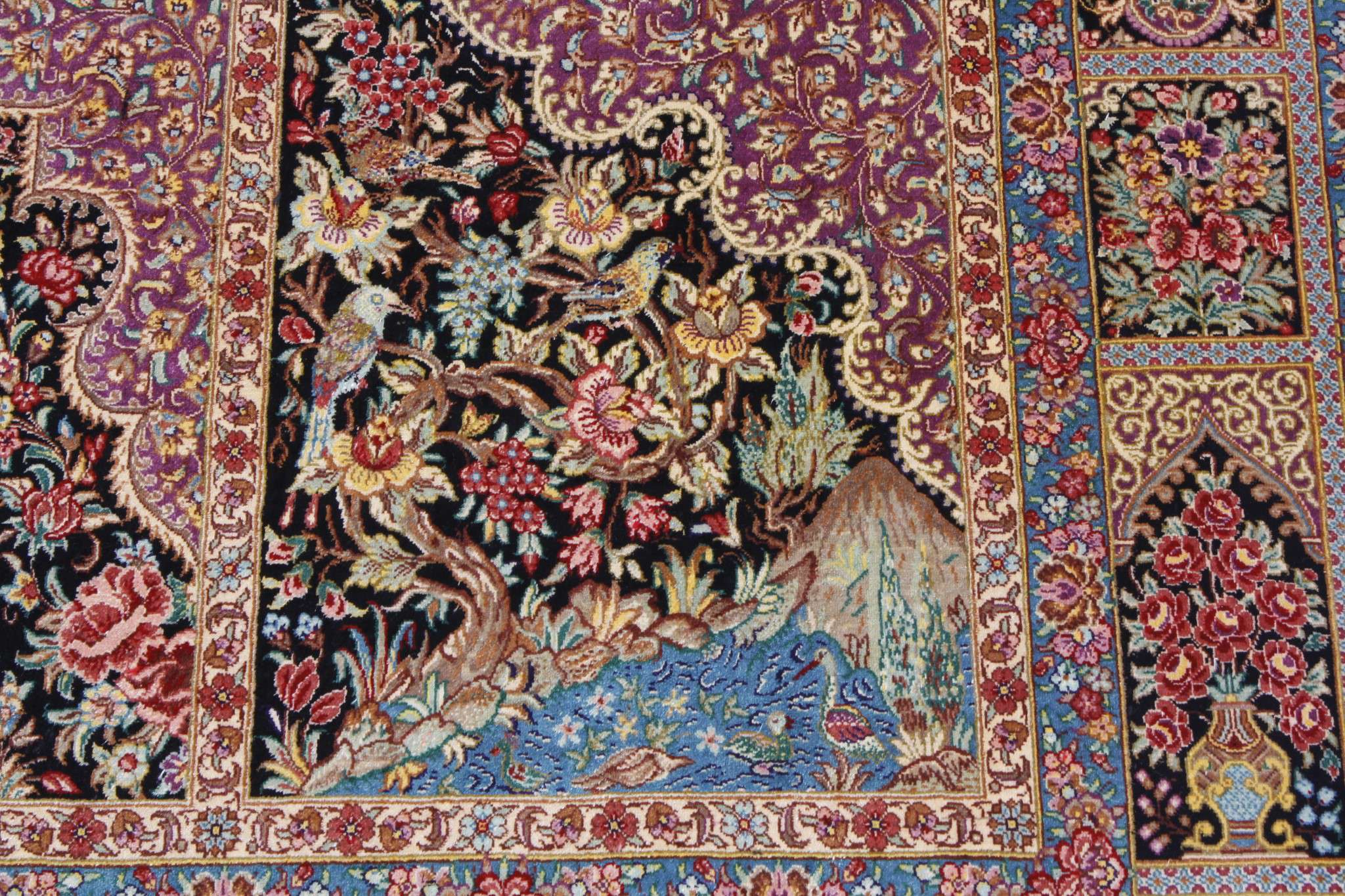 Persian rug Ghom Silk Royal