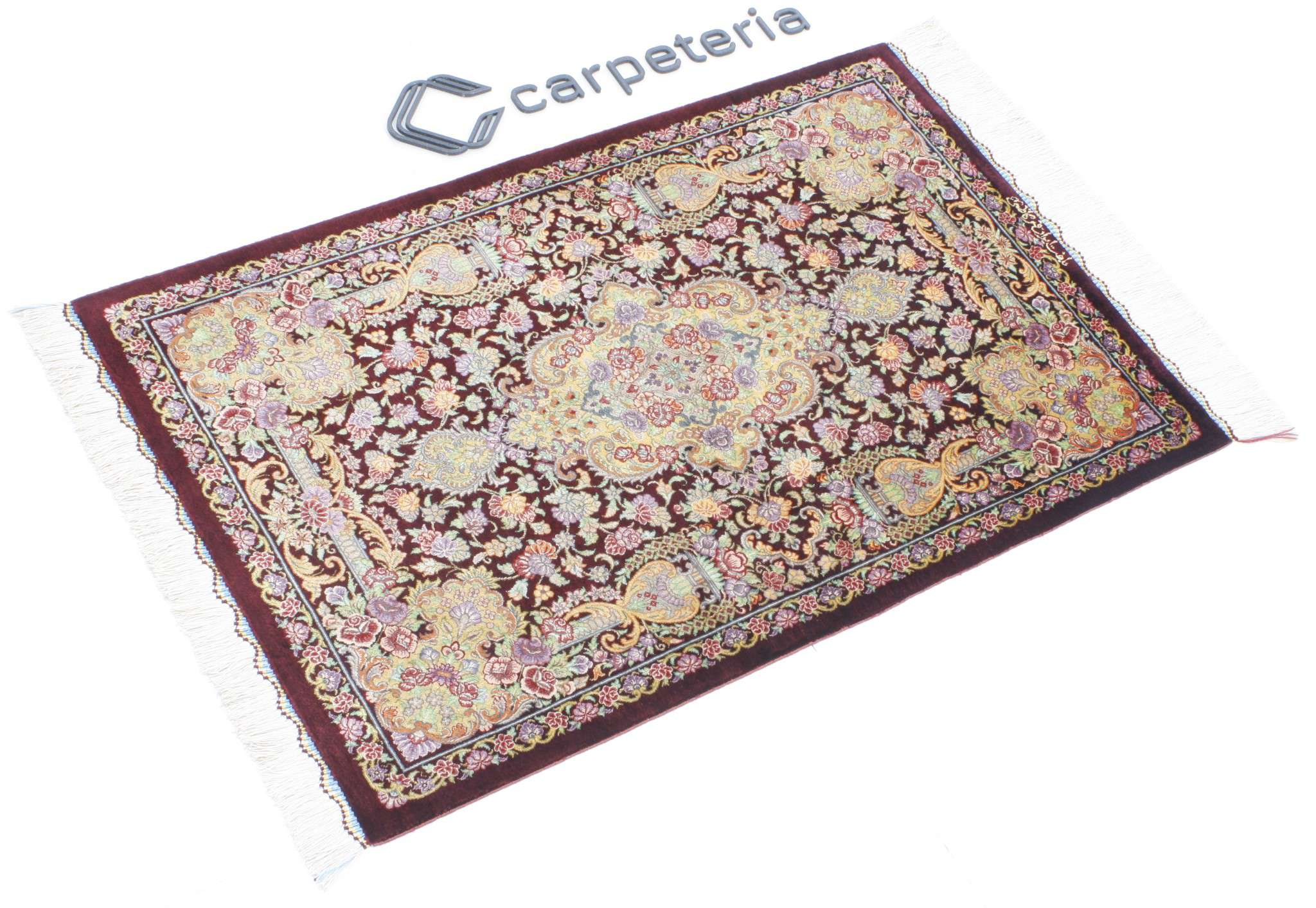 Persian rug Ghom Silk Royal