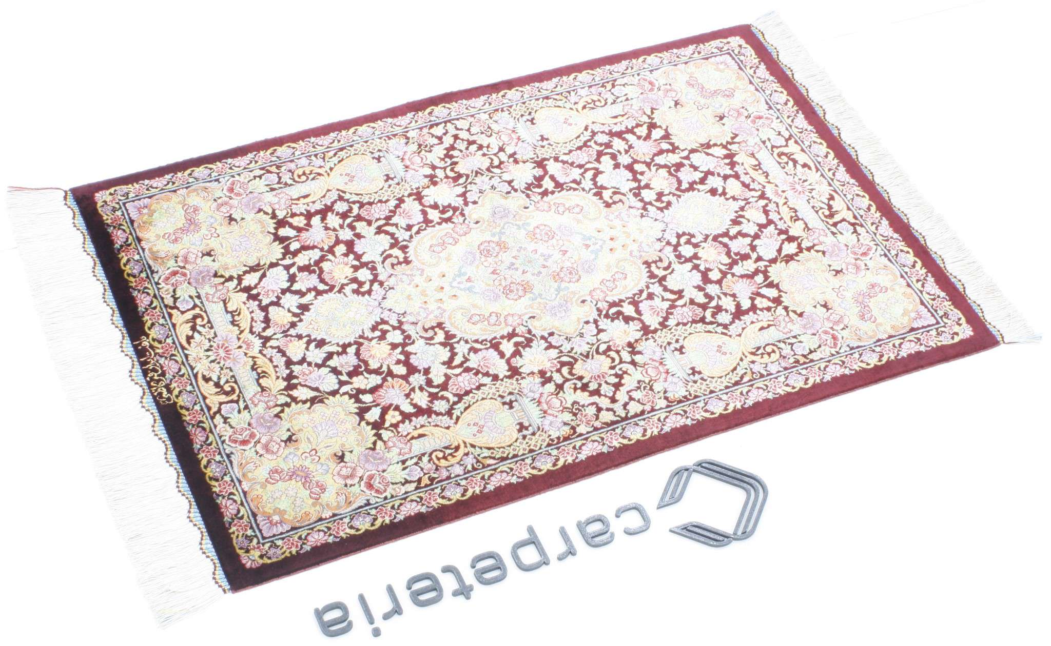 Persian rug Ghom Silk Royal