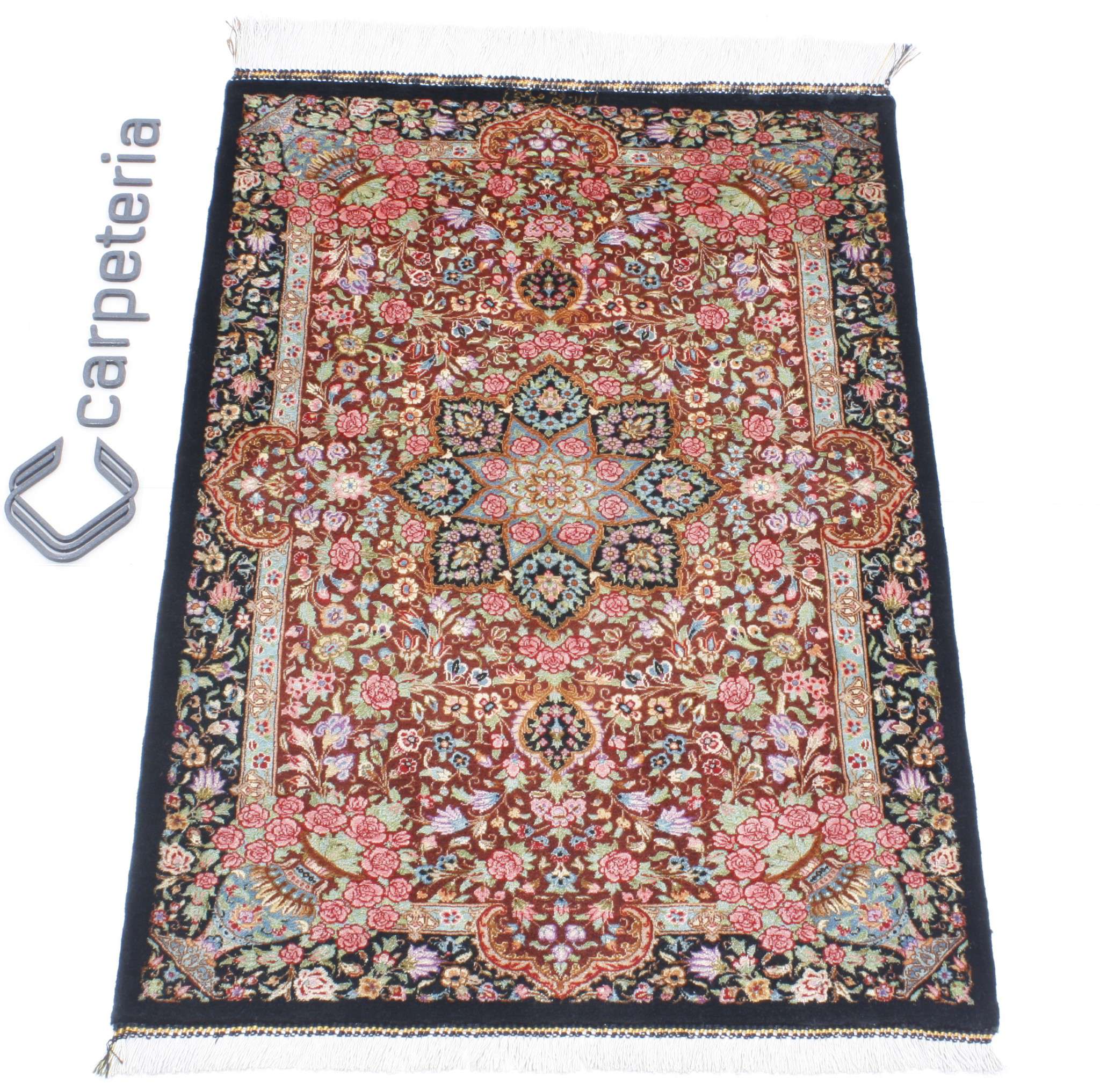 Persian rug Ghom Silk Royal