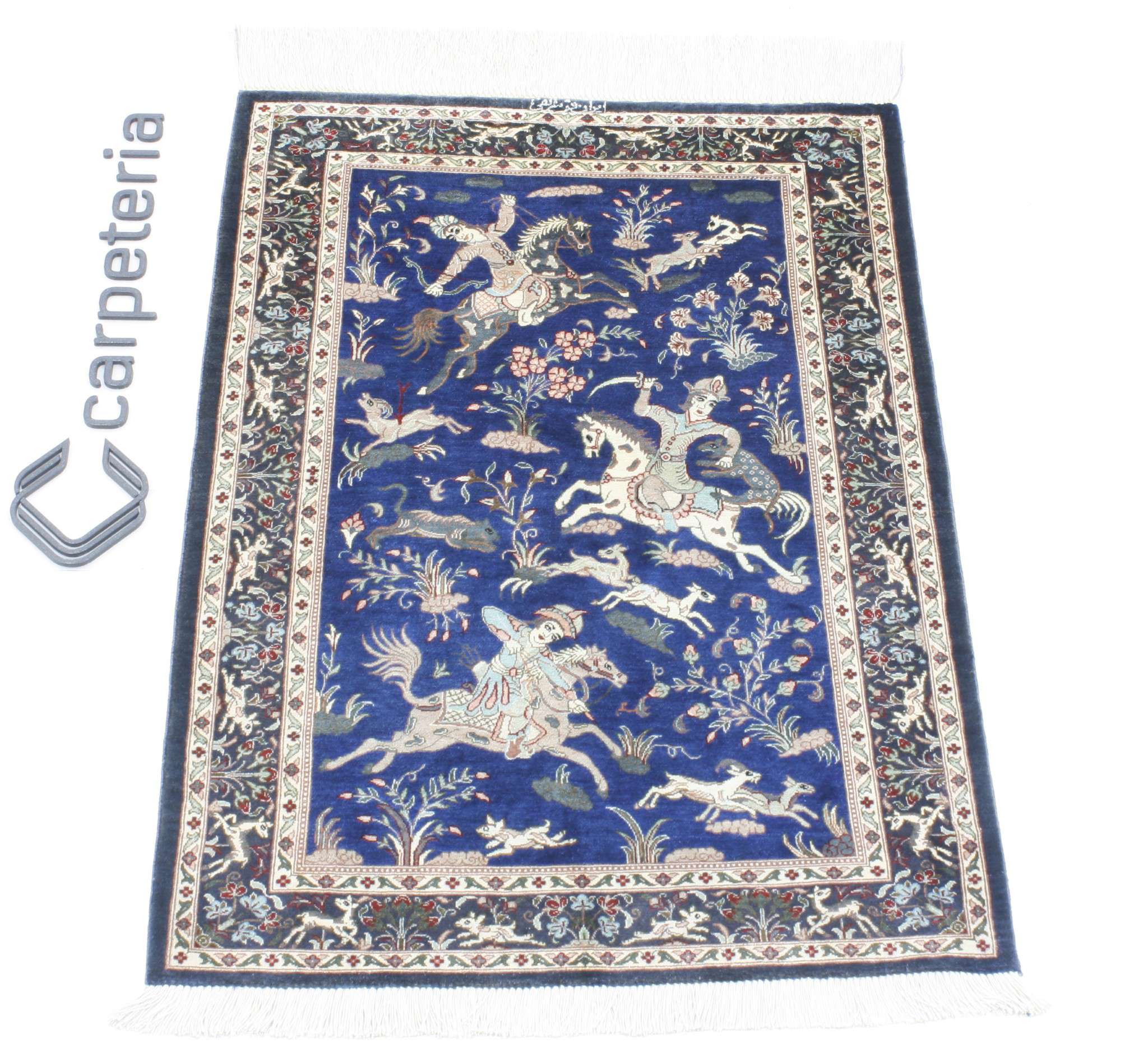 Persian rug Ghom Silk Royal