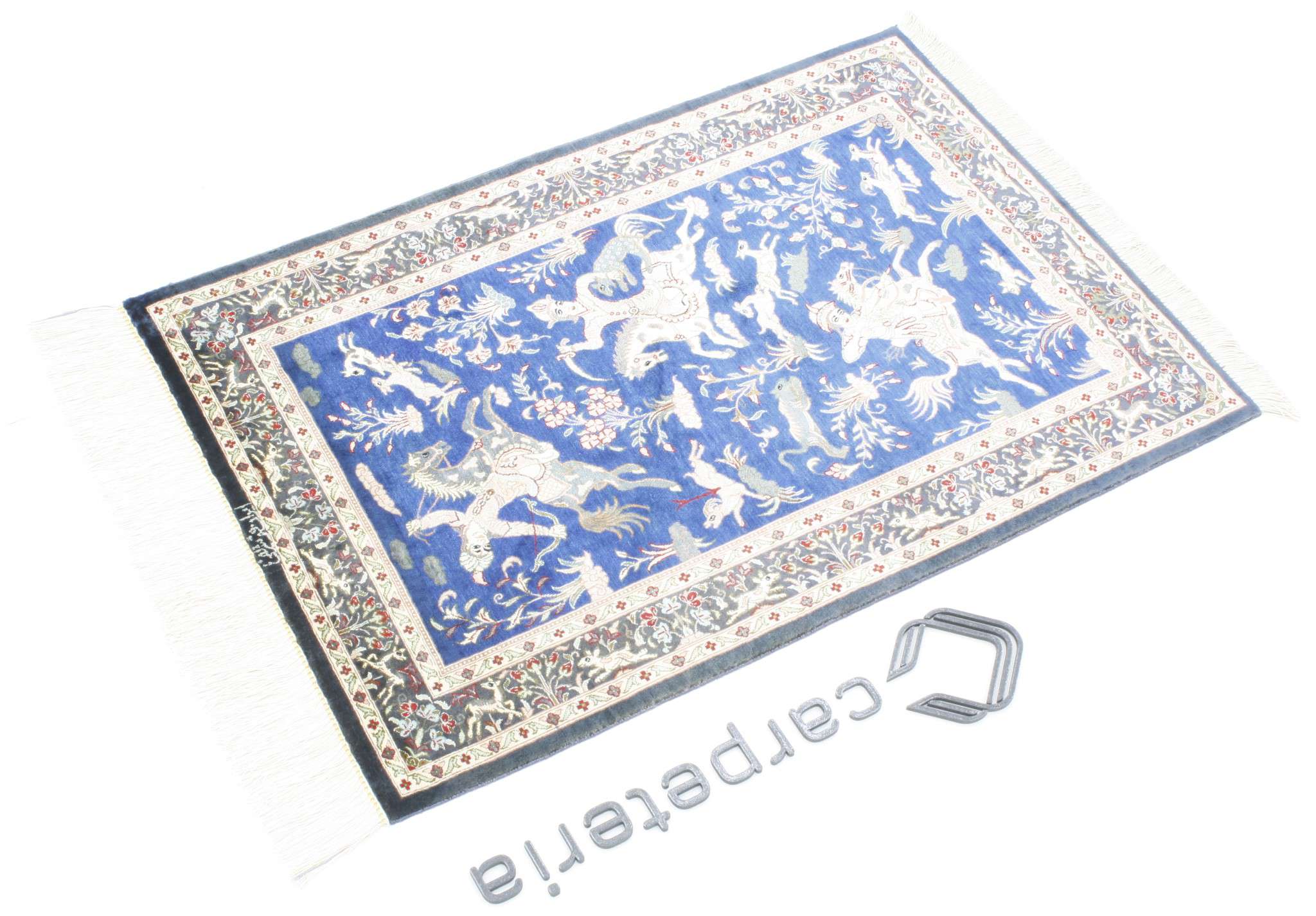 Persian rug Ghom Silk Royal