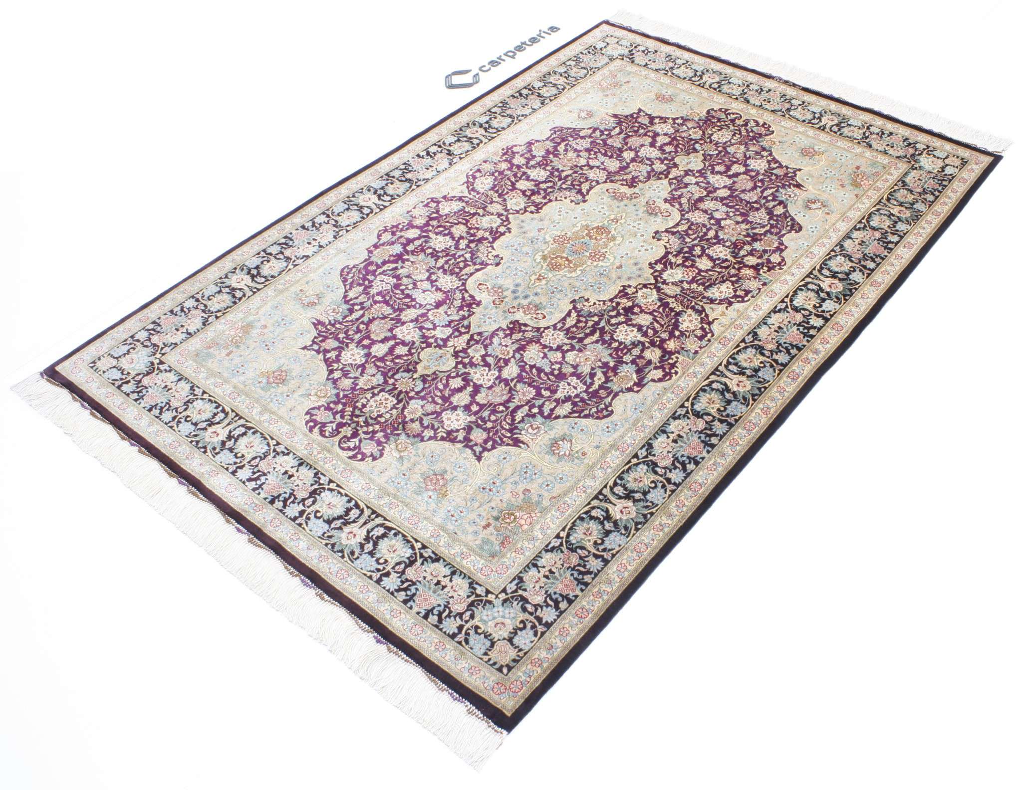 Persian rug Ghom Silk Royal