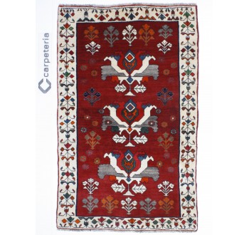 Persian rug Shiraz Figural