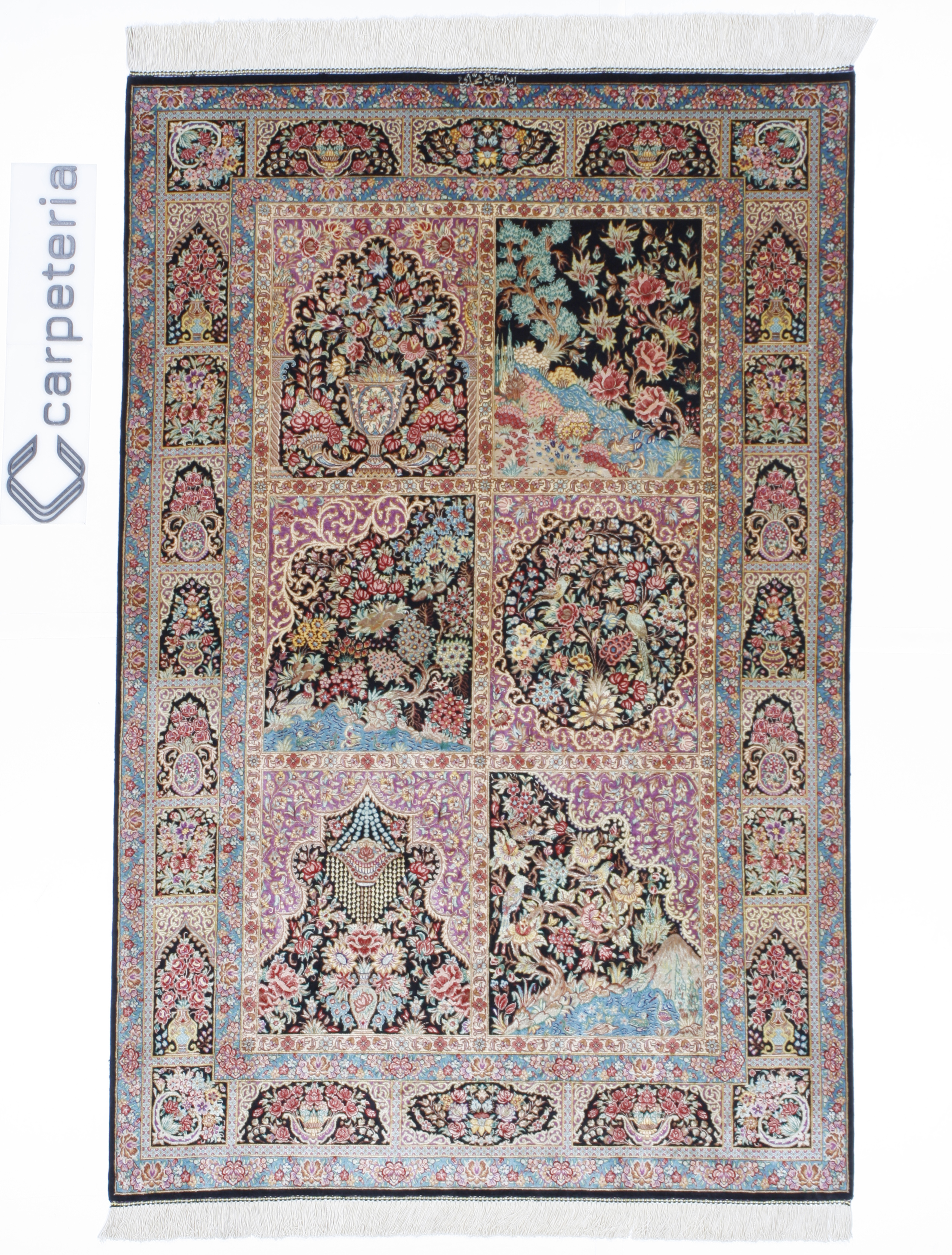 Persian rug Ghom Silk Royal