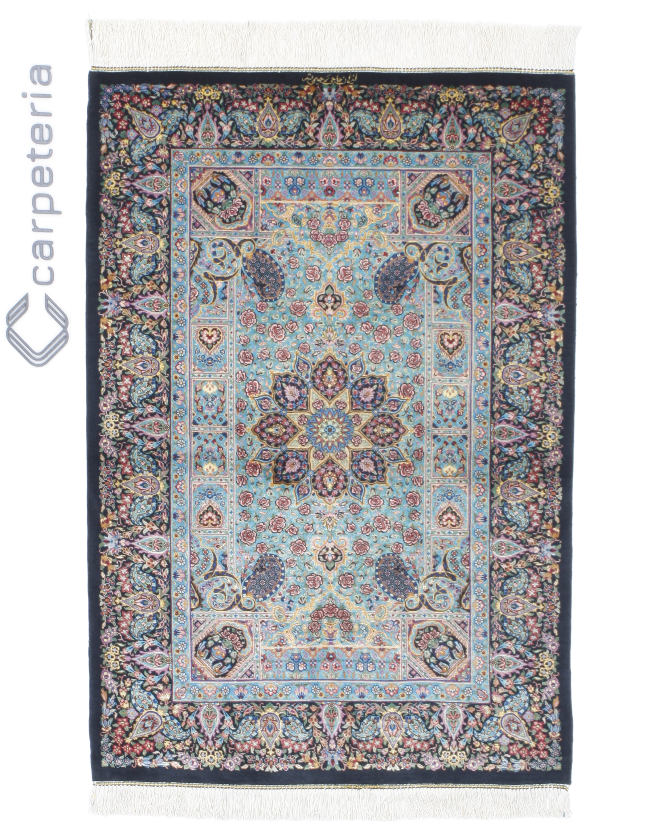 Persian rug Ghom Silk Royal