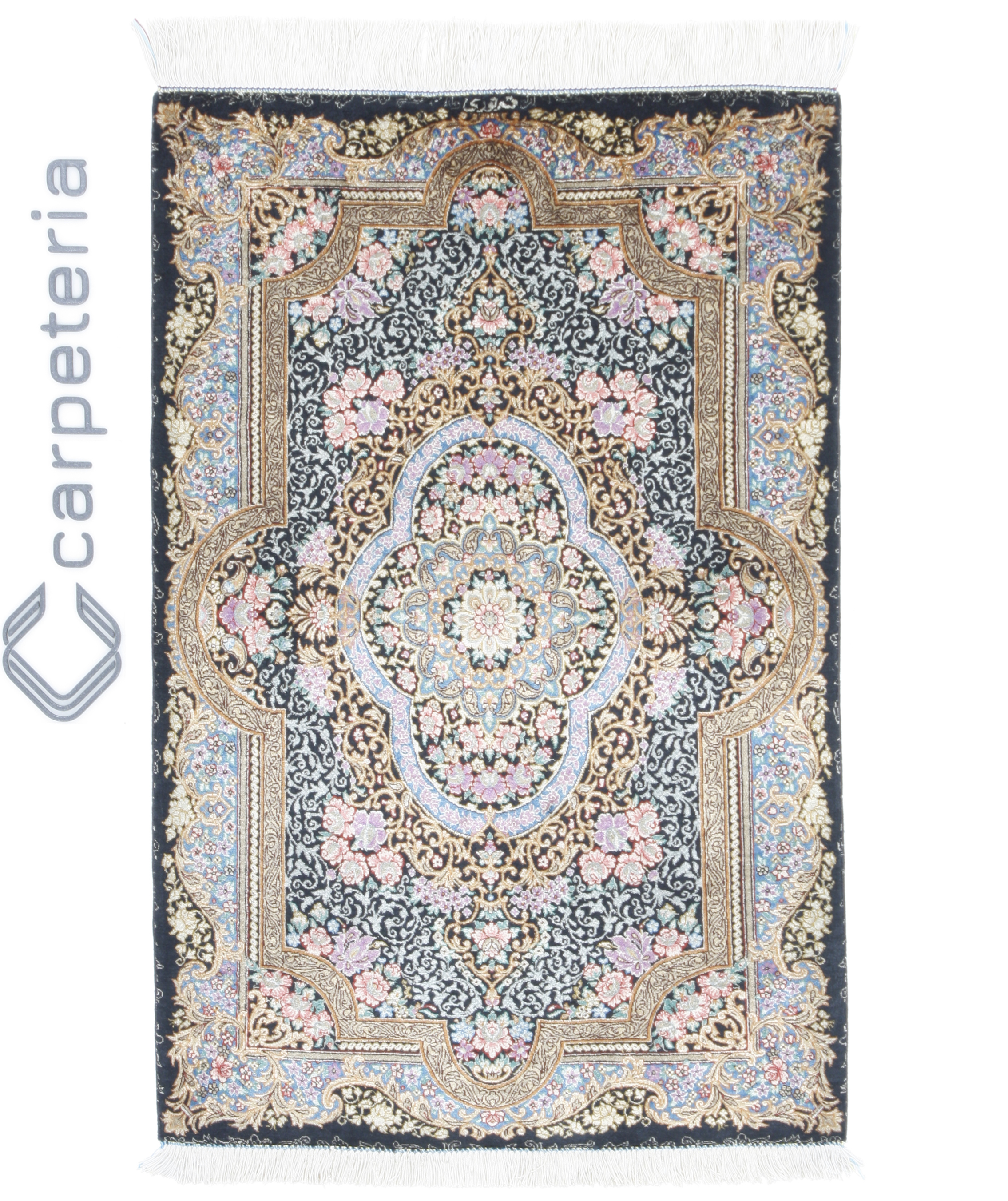 Persian rug Ghom Silk Royal