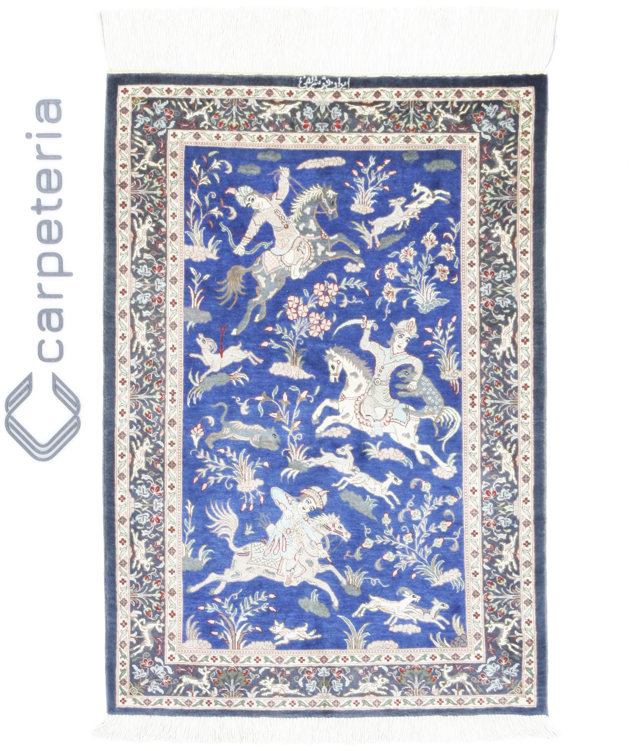 Persian rug Ghom Silk Royal