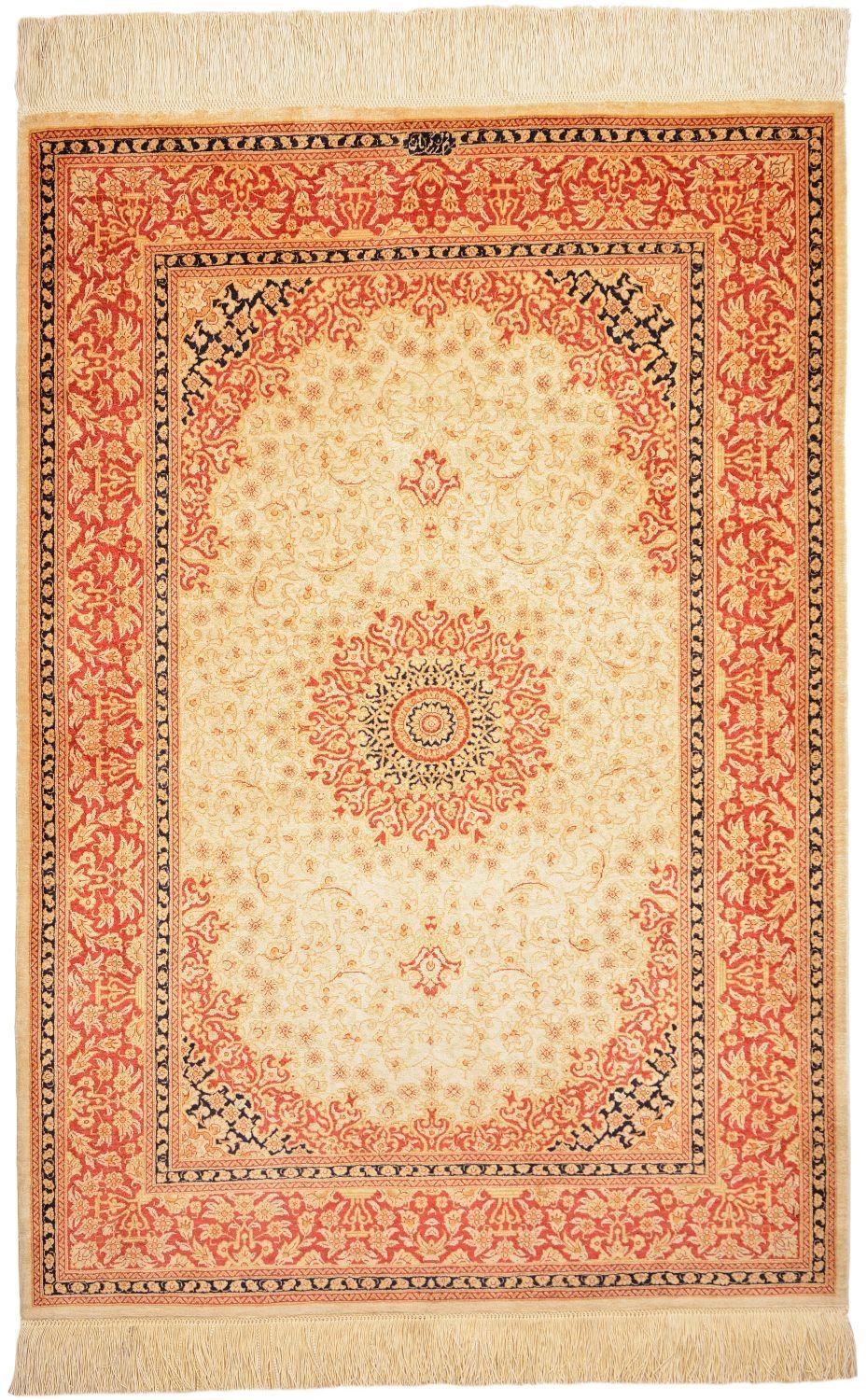 Oriental rug Ghom Silk Royal