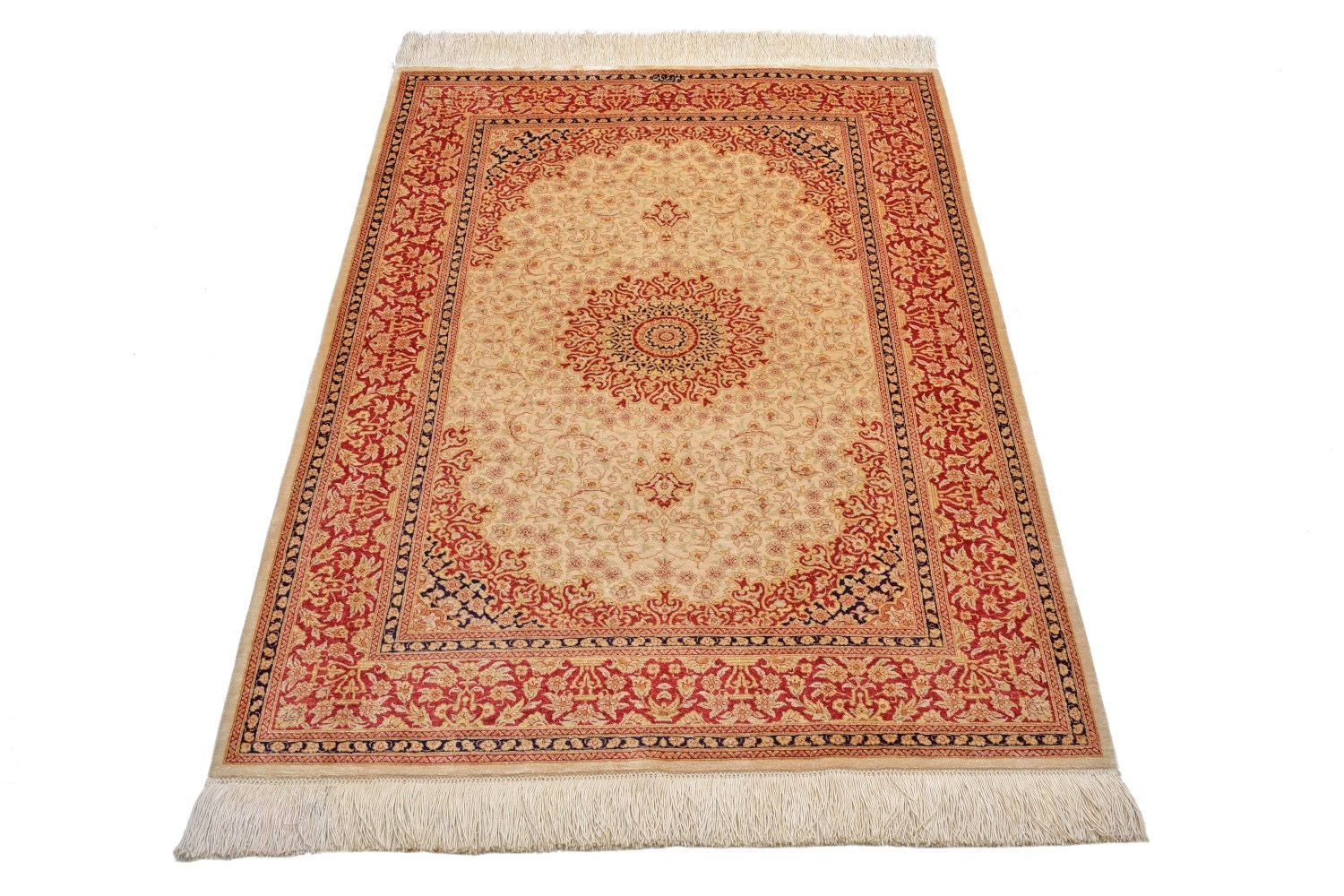 Oriental rug Ghom Silk Royal