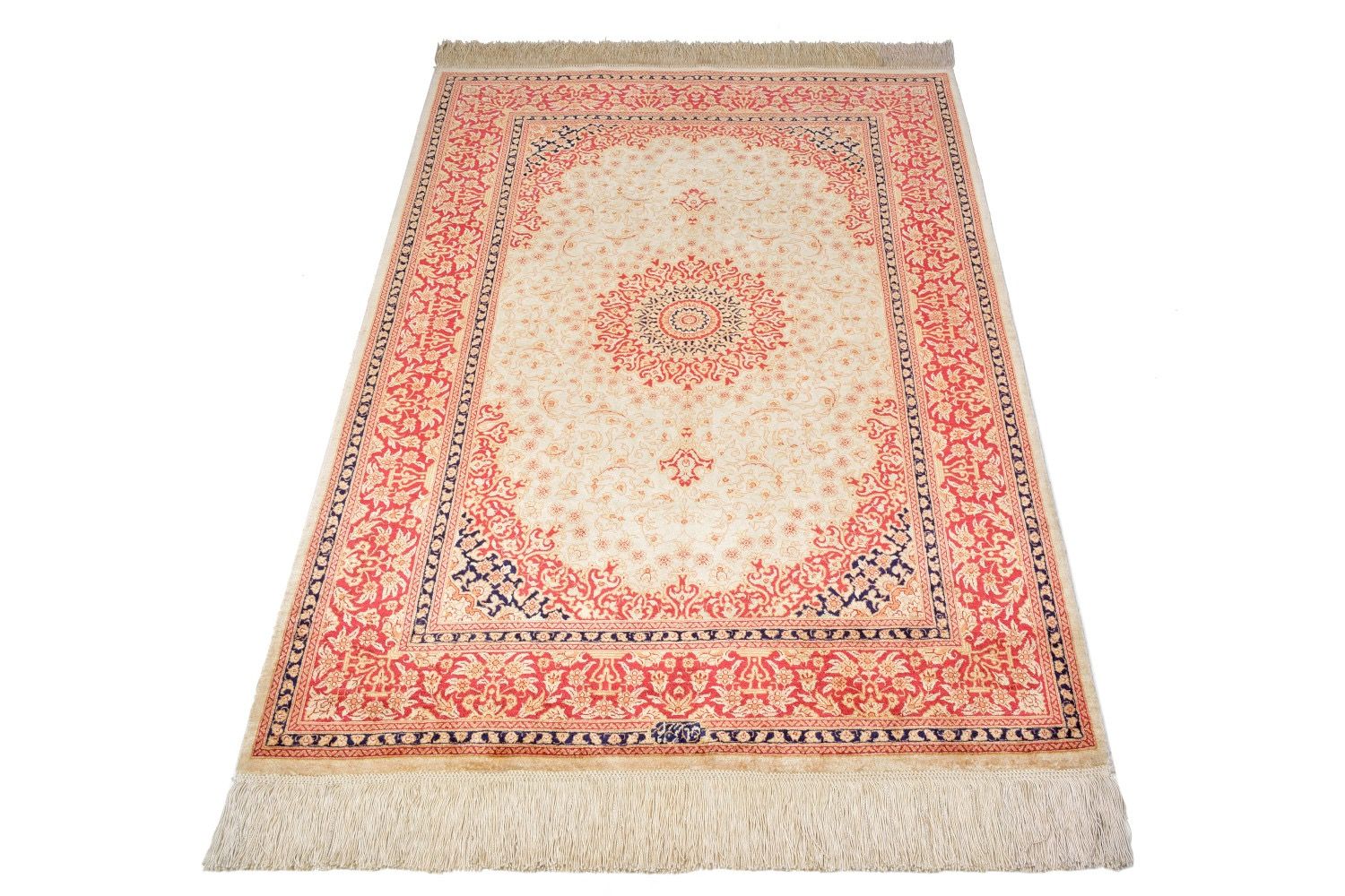 Oriental rug Ghom Silk Royal