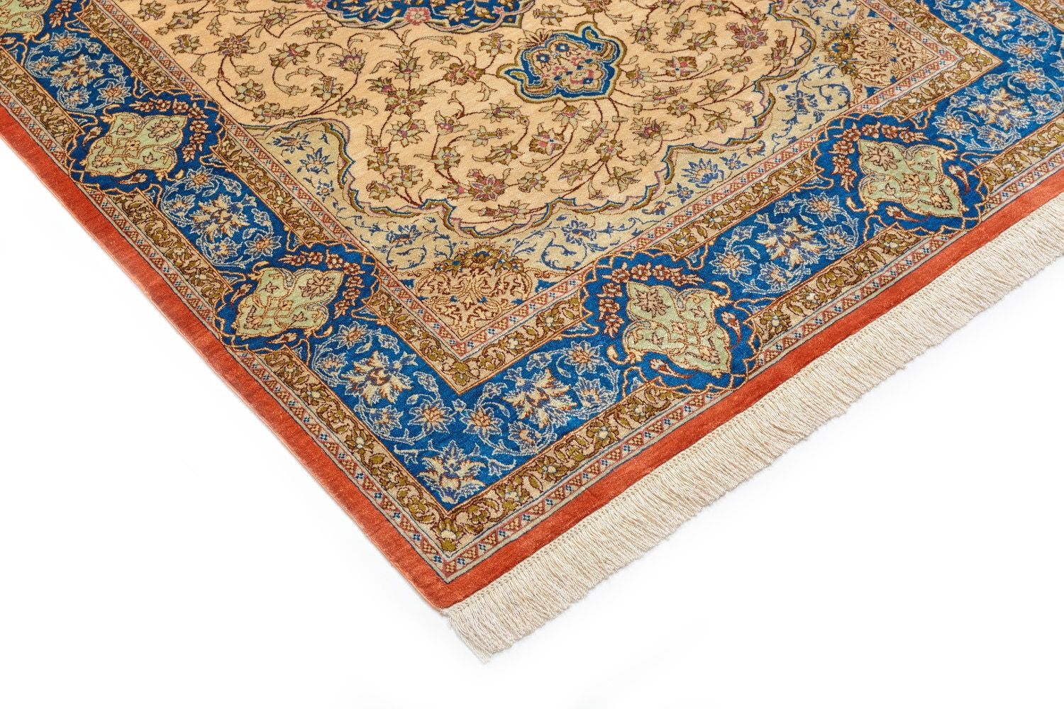 Oriental rug Ghom Silk Royal