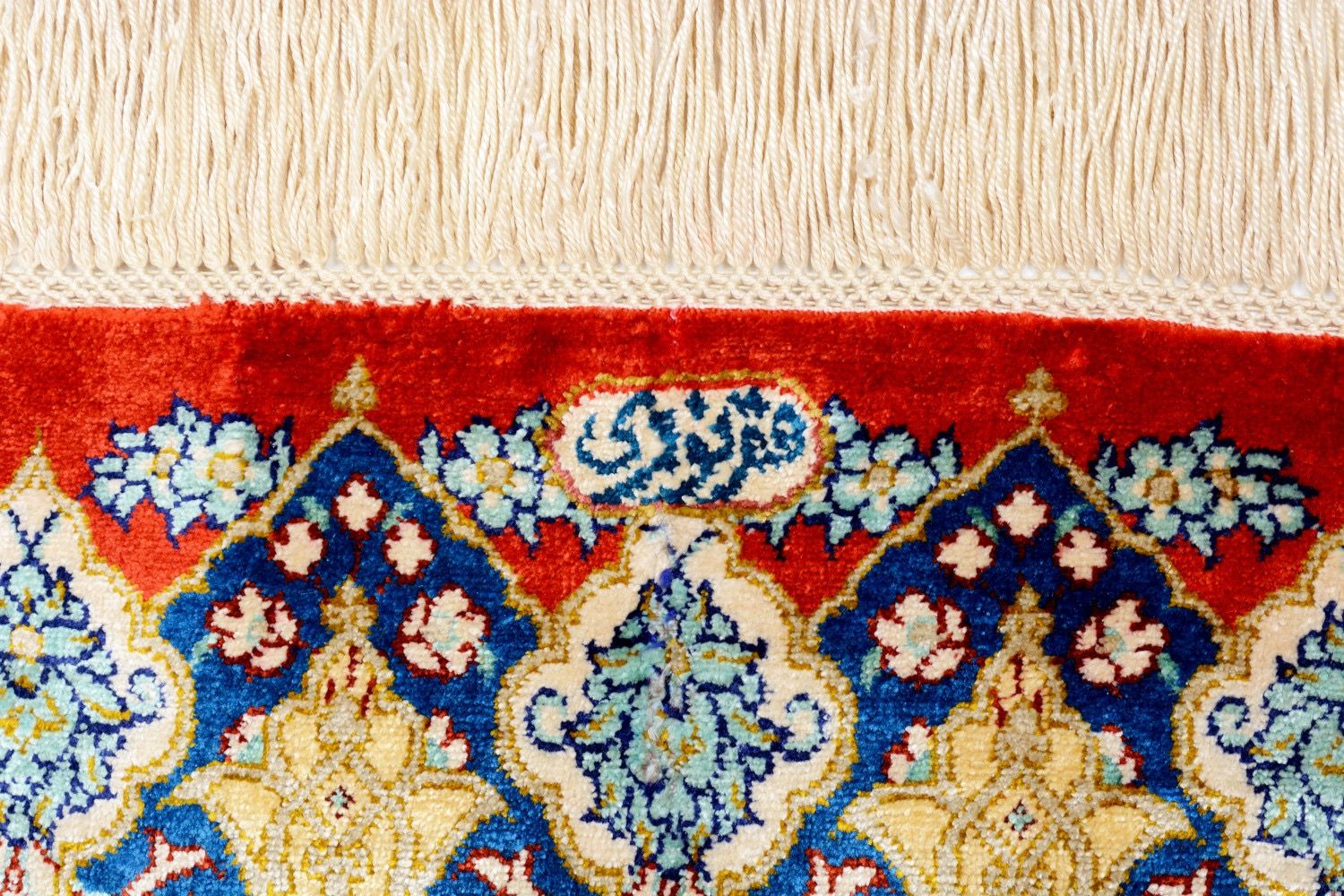 Oriental rug Ghom Silk Royal