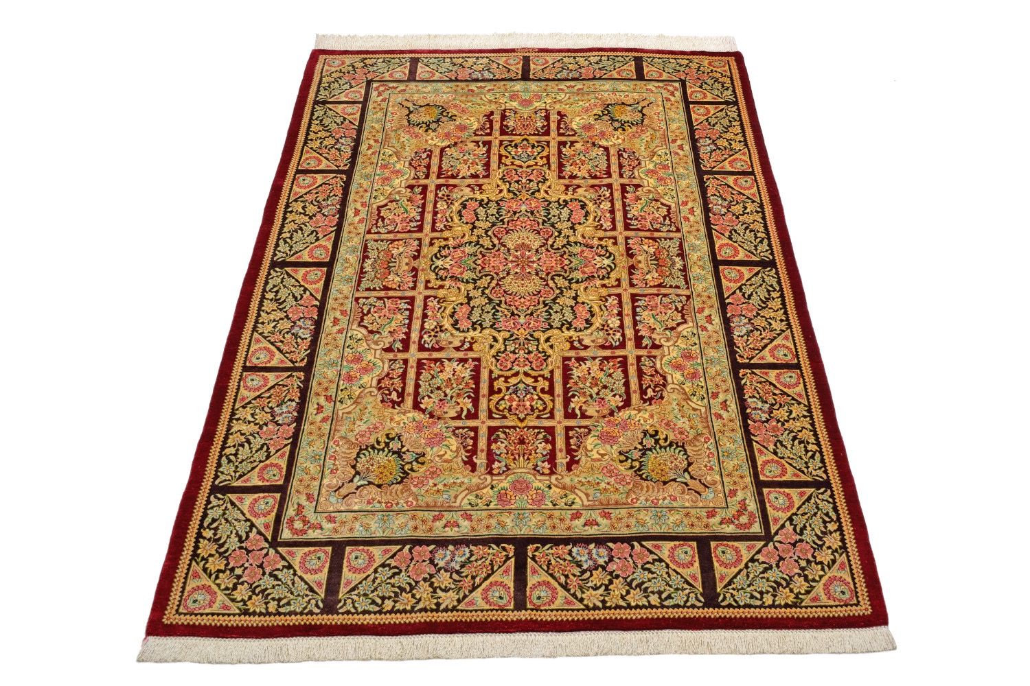 Oriental rug Ghom Silk Royal