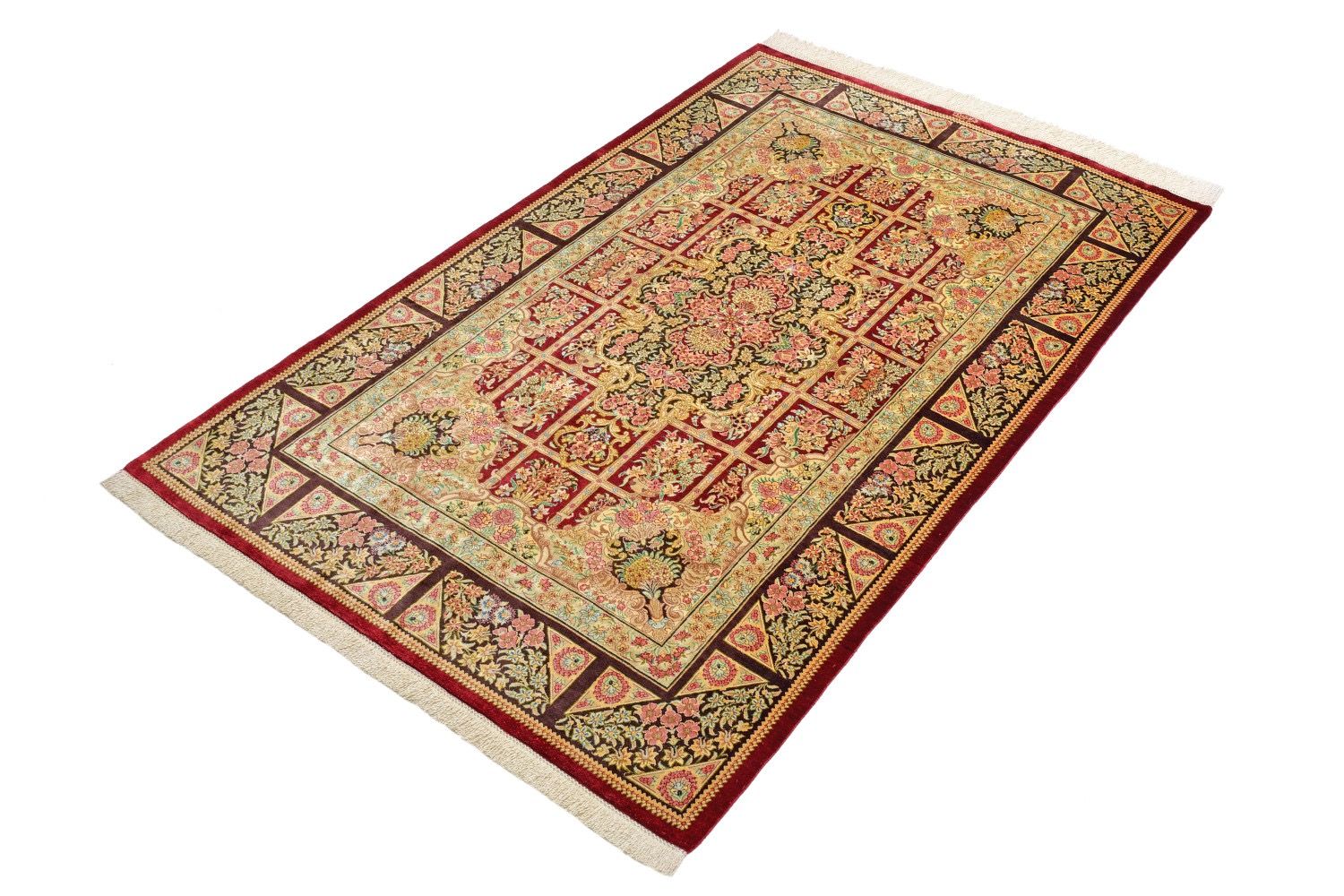 Oriental rug Ghom Silk Royal