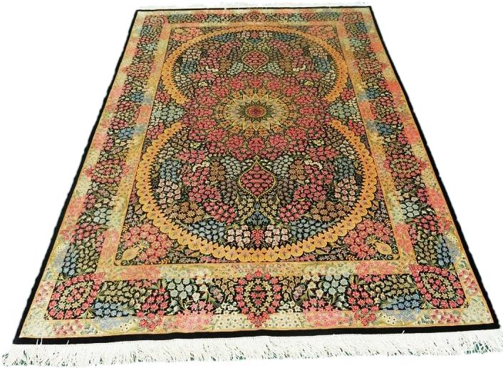 Oriental rug Ghom Silk Imperial