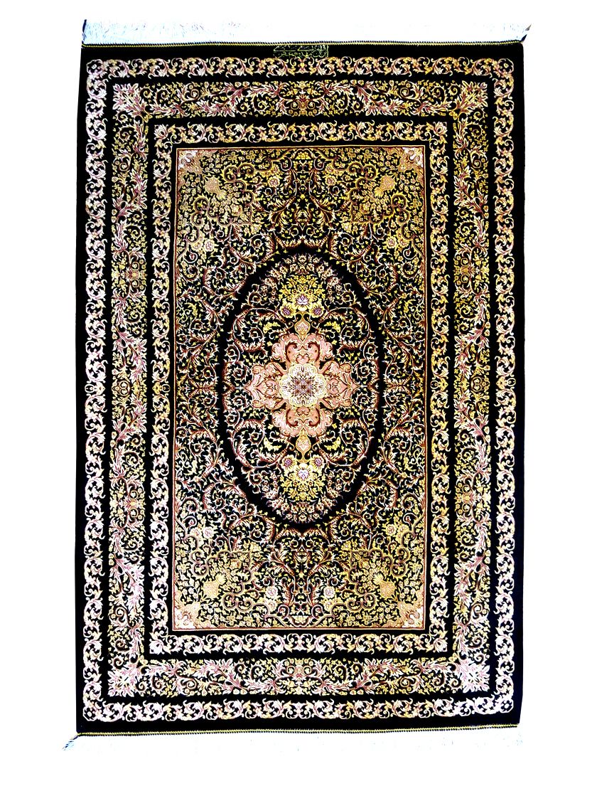 Oriental rug Ghom Silk Imperial