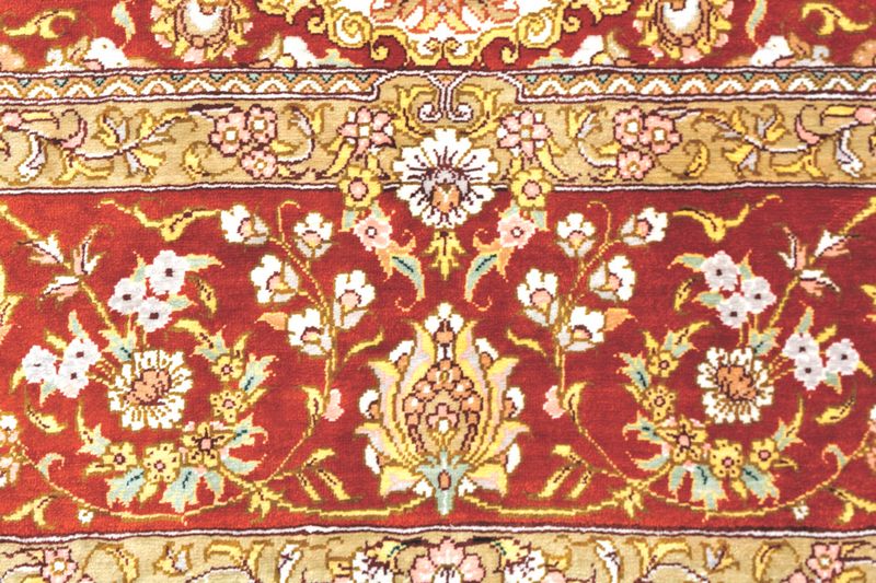 Perzsa szőnyeg Ghom Silk Royal