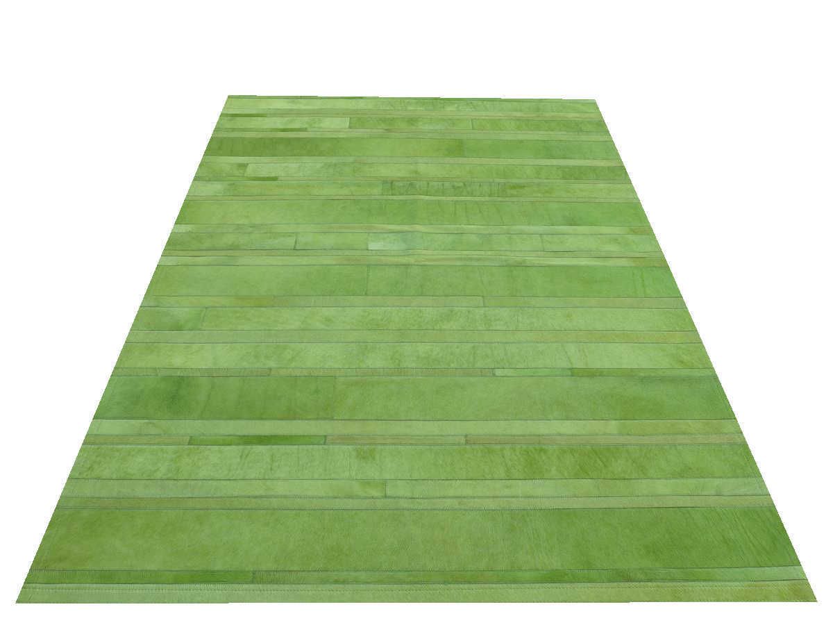 Modern rug Cascade Leather Premium Green