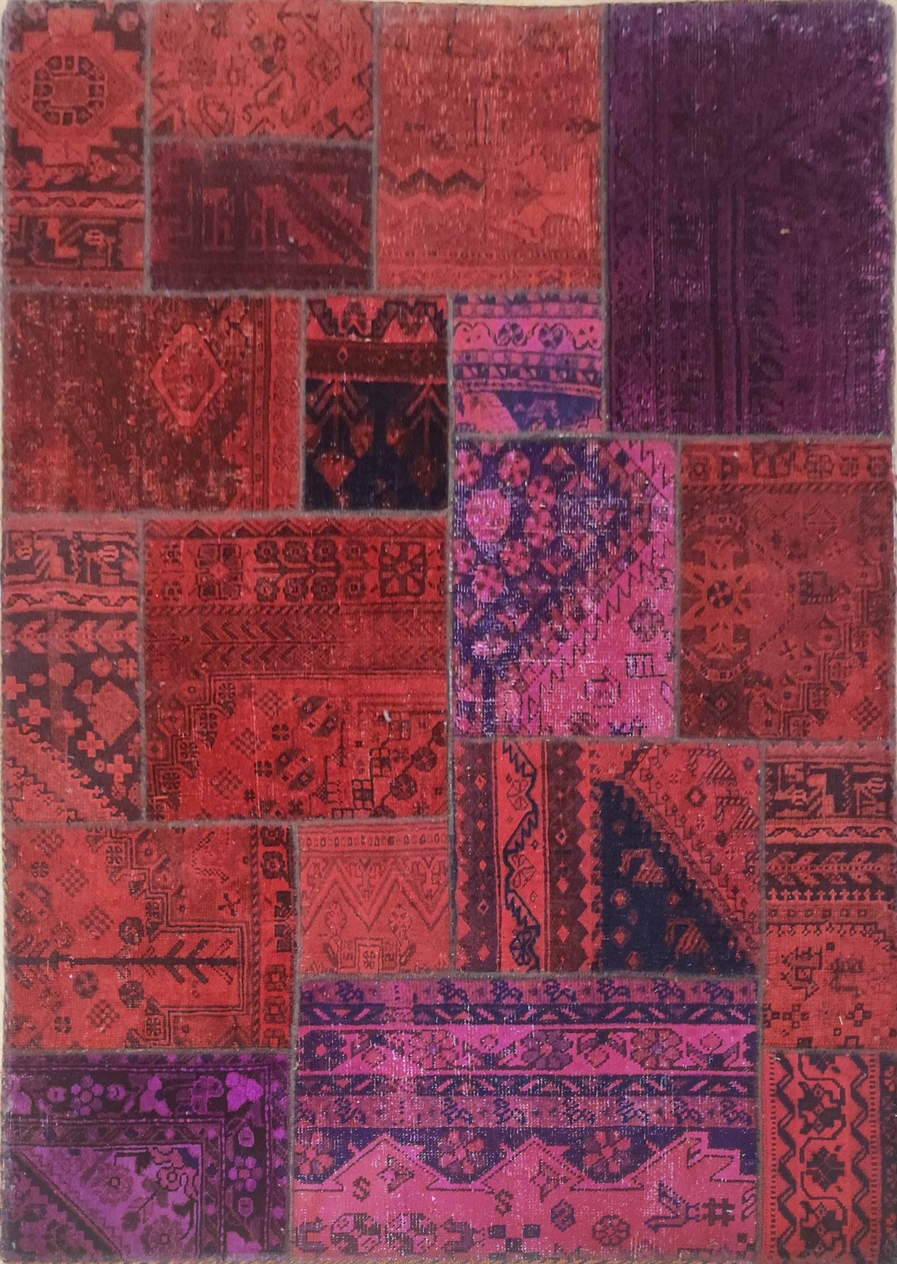 Modern rug Patchwork Modern