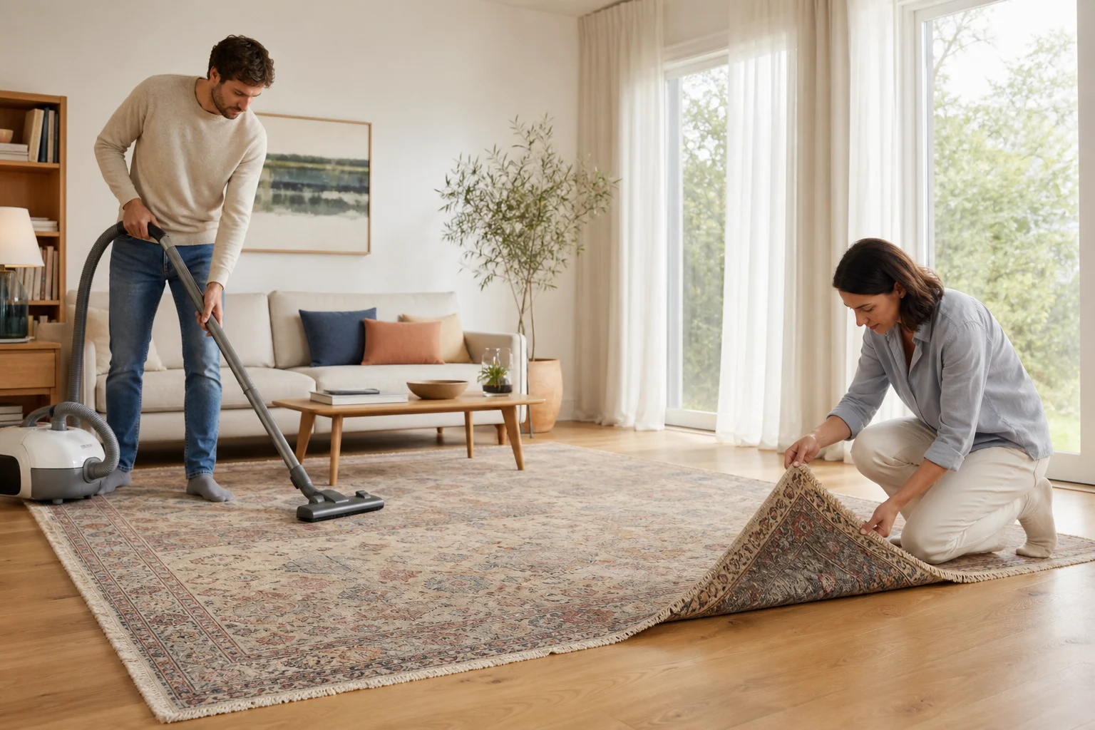 Are hand-knotted carpets hypoallergenic?