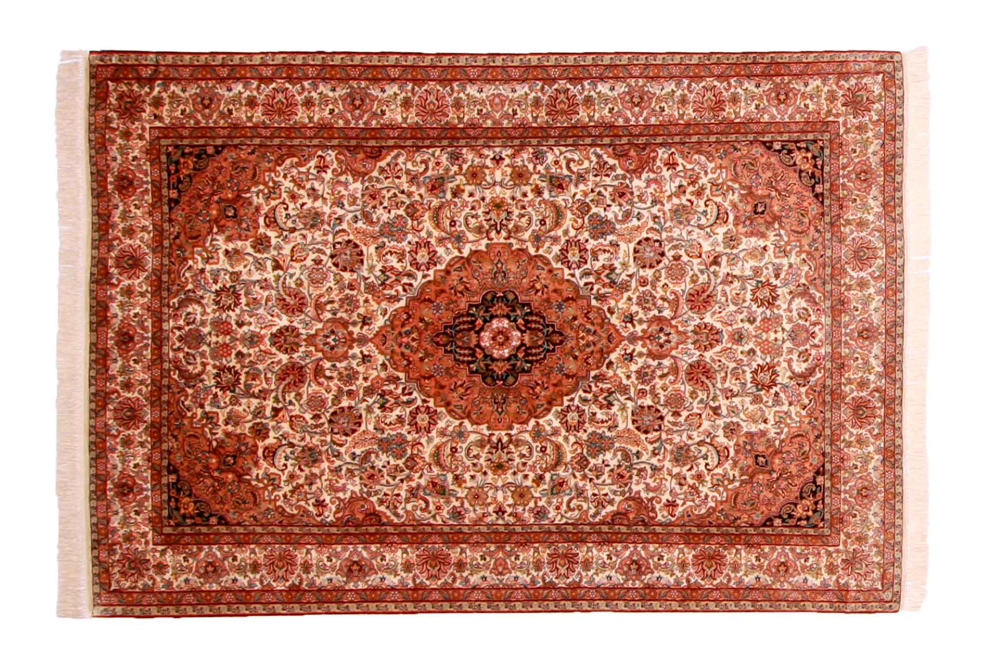 Kashmir selyem Royal keleti szőnyeg