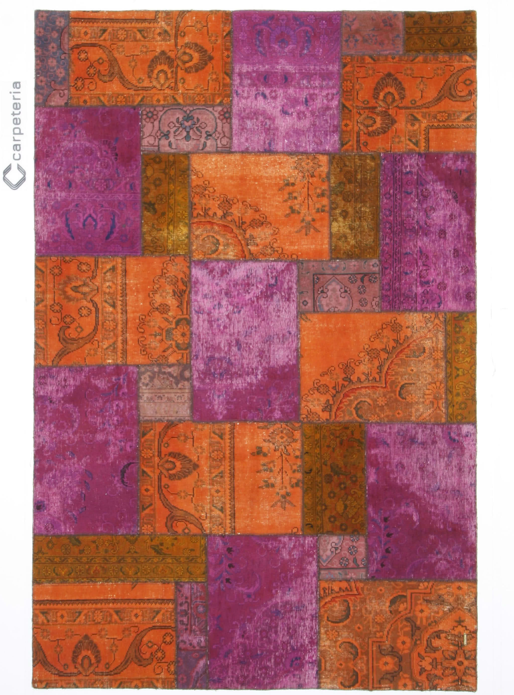 Patchwork Modern perzsa szőnyeg