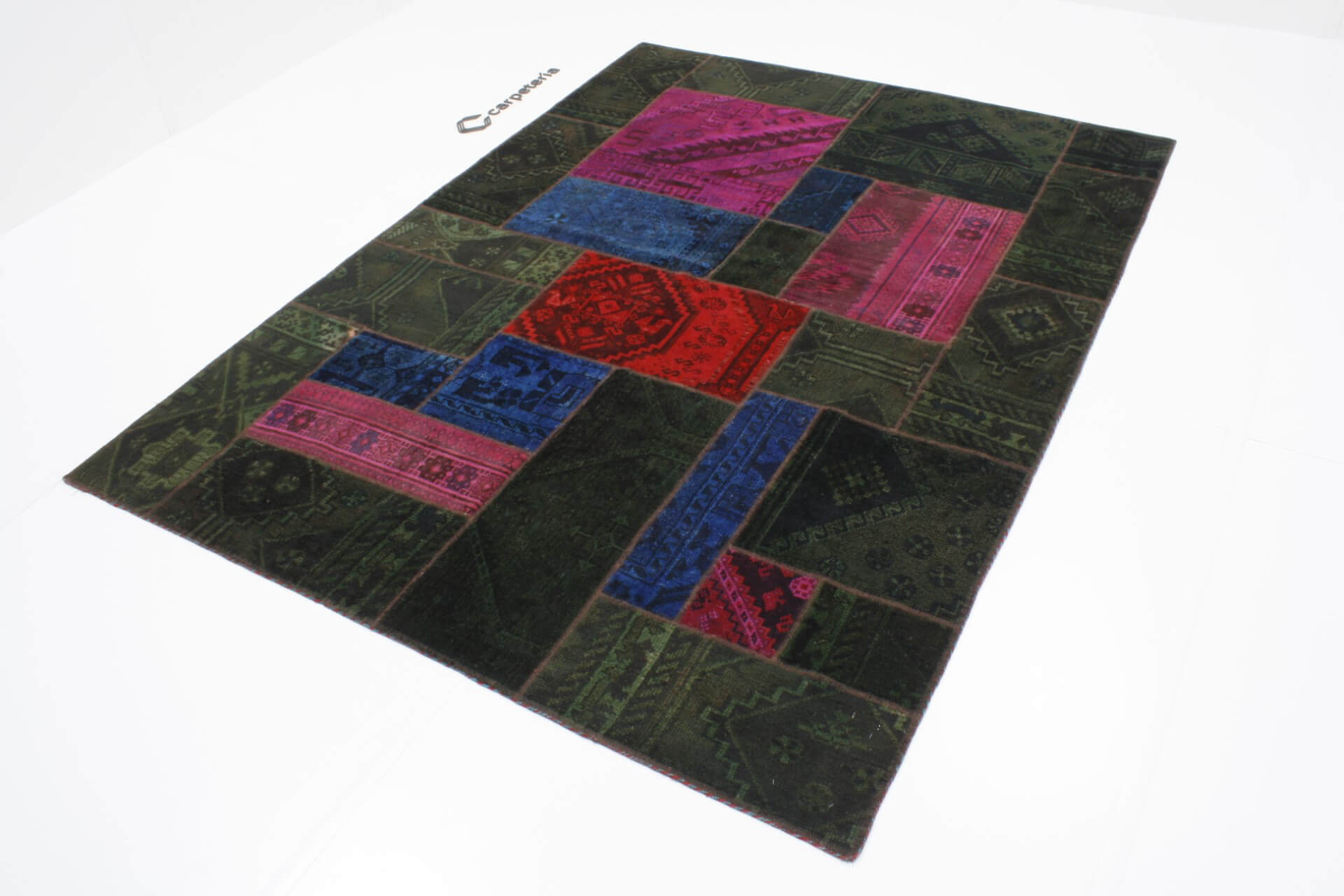 Patchwork Modern perzsa szőnyeg