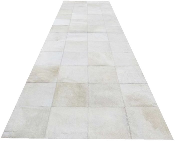 Cascade Premium bézs modern bőrszőnyeg