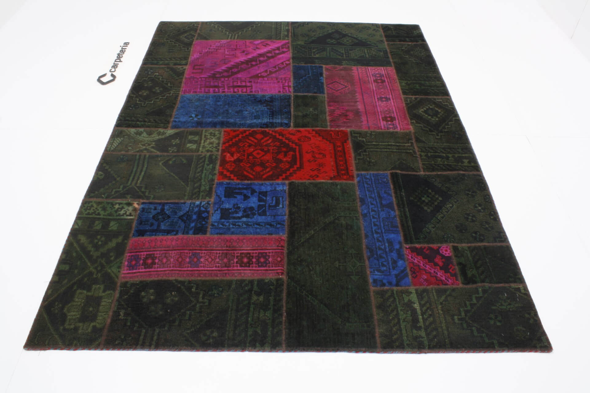 Patchwork Modern perzsa szőnyeg