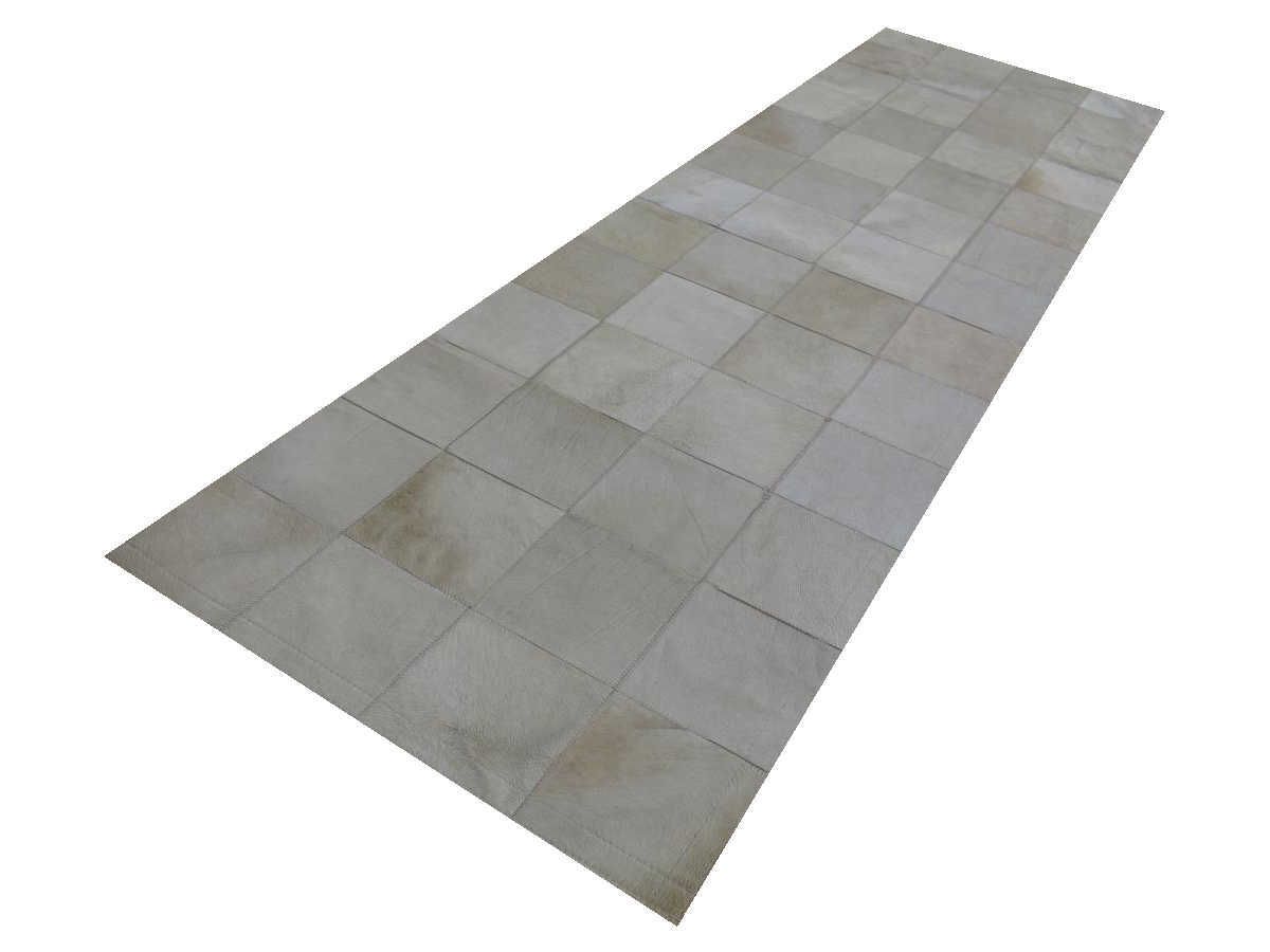 Cascade Premium bézs modern bőrszőnyeg