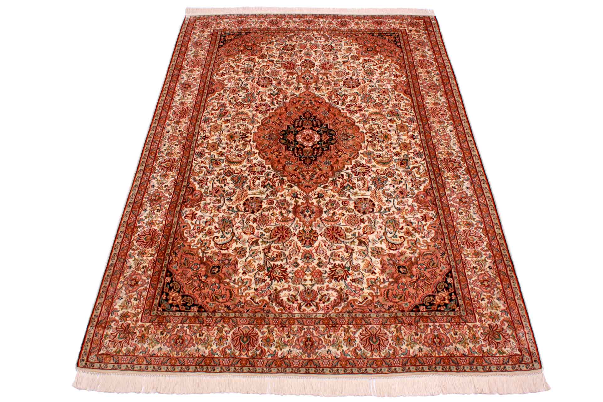 Kashmir selyem Royal keleti szőnyeg