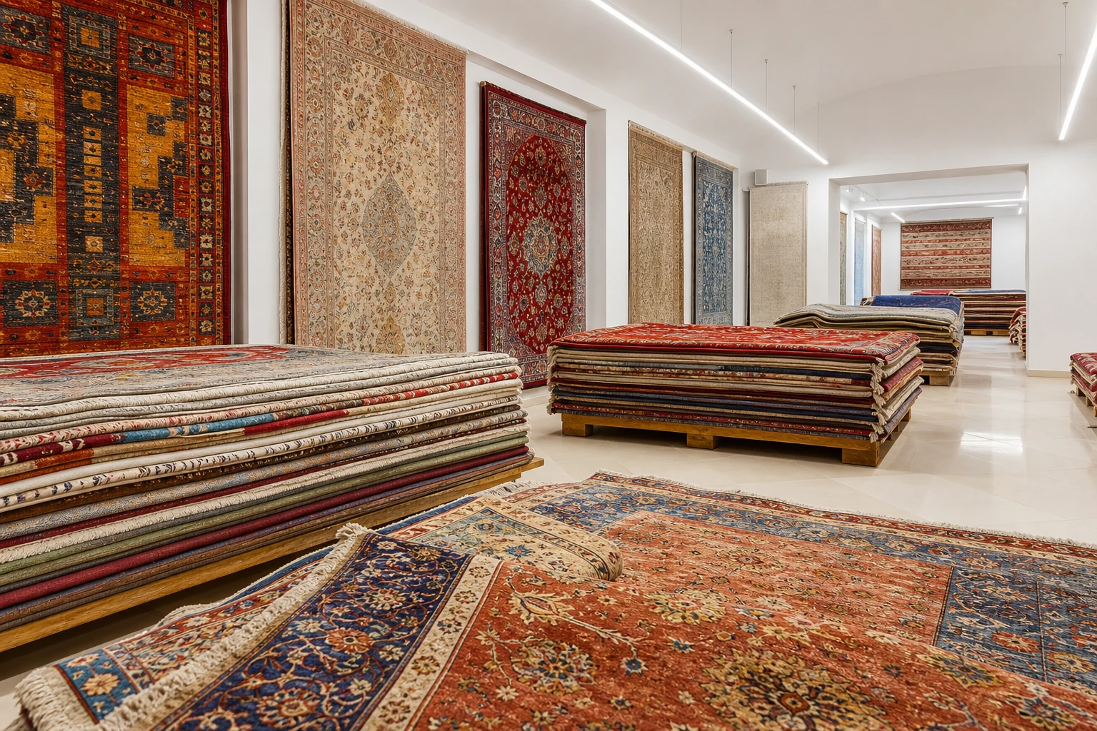Carpeteria showroom in Prague