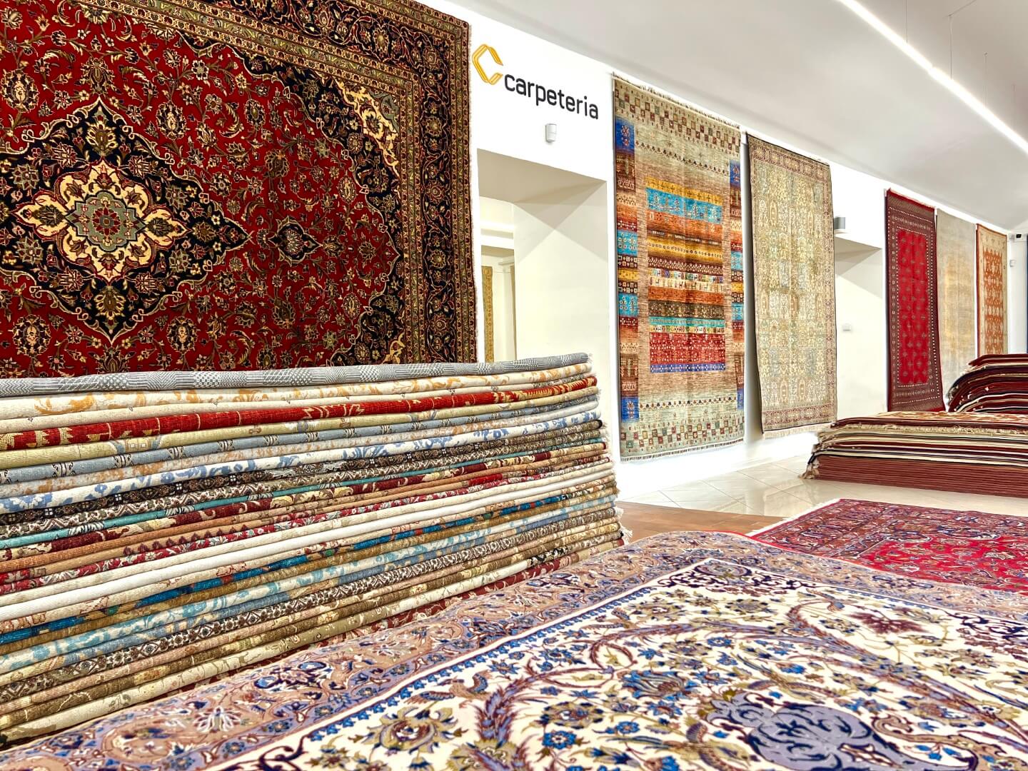The largest hand-knotted carpet shop in the Czech Republic