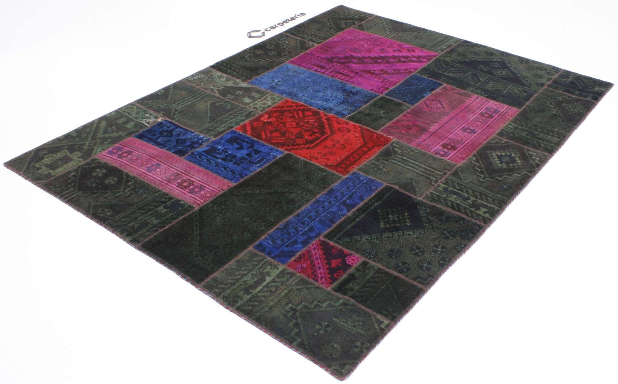 Patchwork Modern perzsa szőnyeg