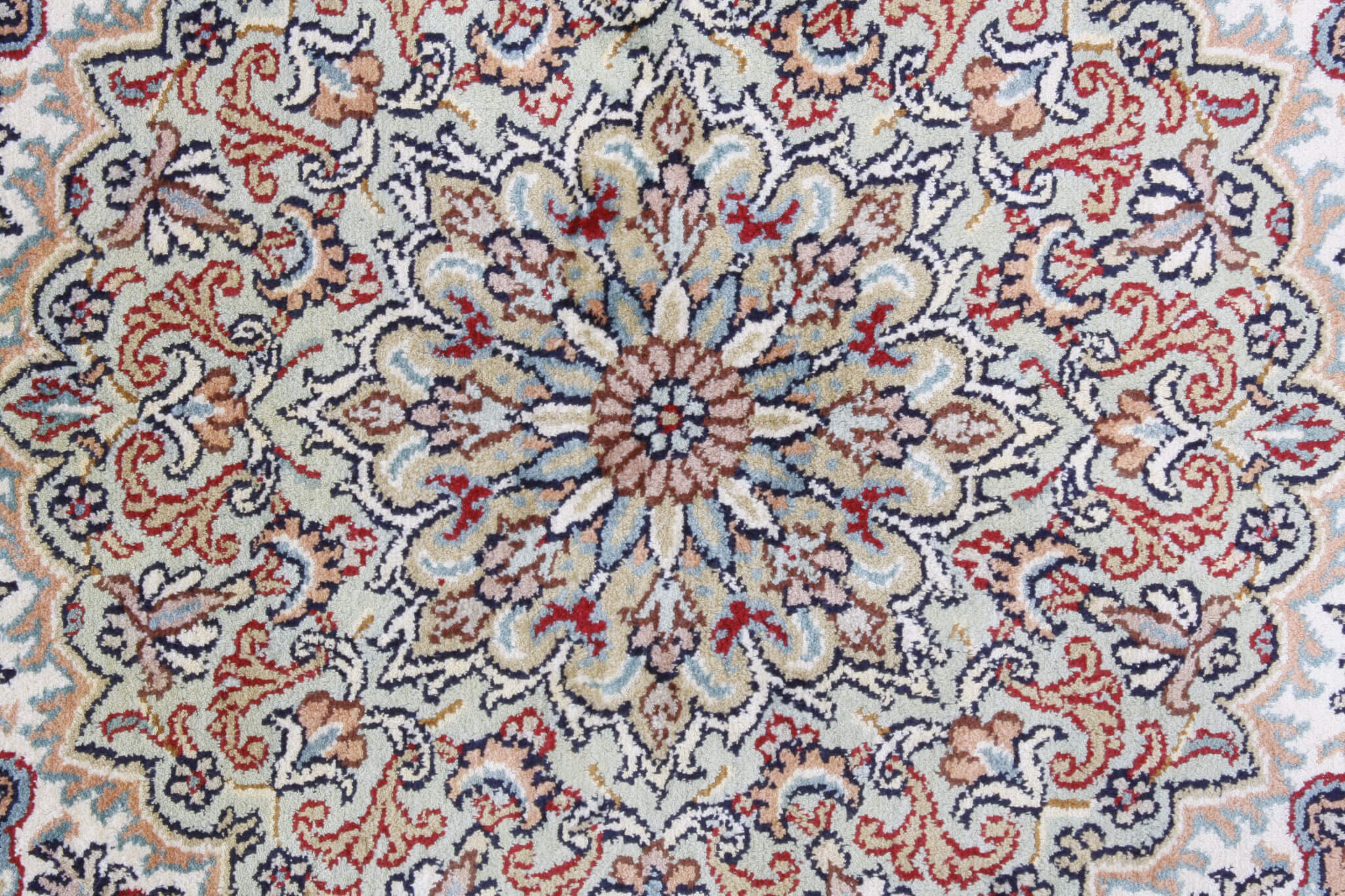 Kashmir selyem Royal keleti szőnyeg